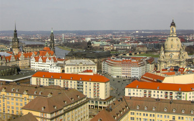 Blick über die Stadt – der Rathausturm