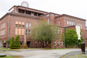 Hauptgebäude des ehemaligen Umspannwerkes Jena-Nord