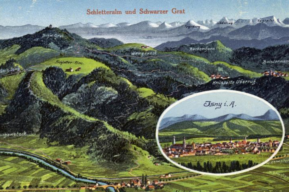 Auf den Spuren der Panorama-Postkarte – die Adelegg im Allgäu