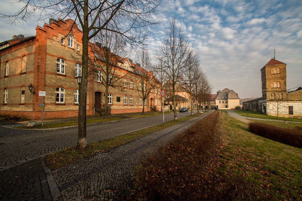 Die Messingwerksiedlung Eberswalde-Finow ist ein Relikt ehemaliger Industriekultur.