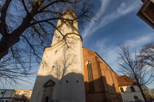 Erst 2013 stimmte die evangelische Gemeinde dafür, den Dom zum offiziellen Markenzeichen der Stadt Fürstenwalde zu machen, denn sie ist Bischofsstadt!