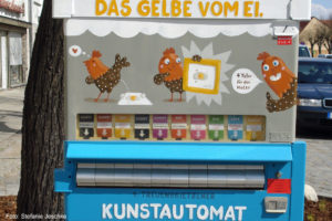 Fläming: Ablassbriefe aus dem Kunstautomaten in Treuenbrietzen, Coswig, Bad Belzig, Brück, Luckenwalde, Wiesenburg (Mark)