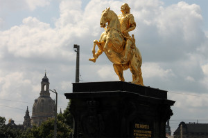 Standbild Goldener Reiter - Dresden Neustadt