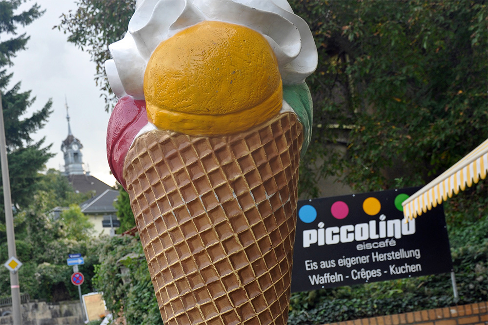 Das leckerste Eis der Stadt im Piccolino