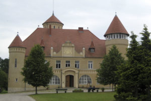 Außenansicht Schloss Stolpe Usedom