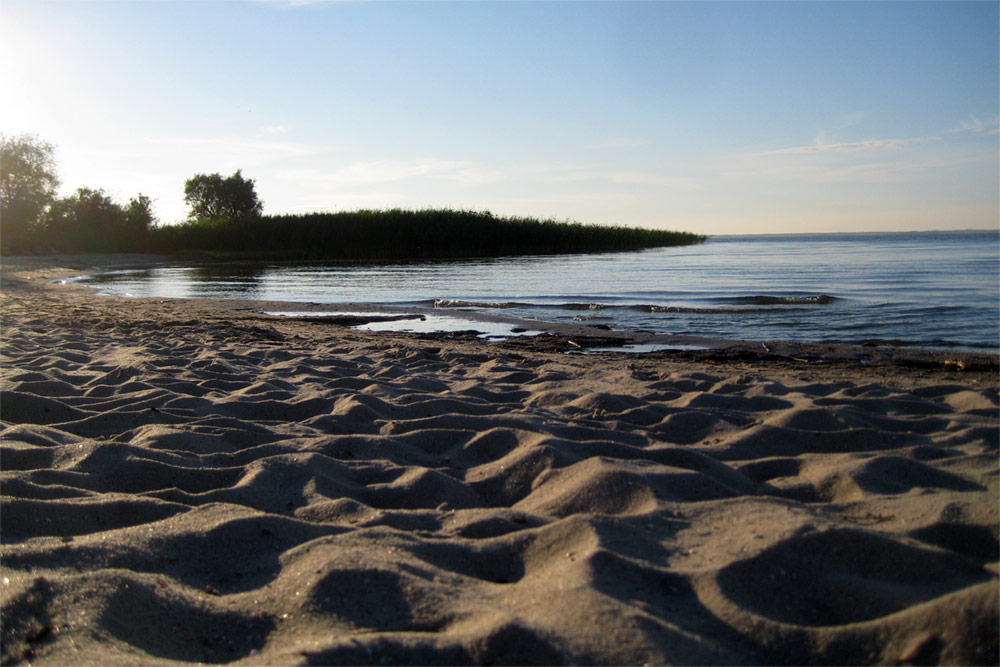 Westliches Stettiner Haff bei Ueckermünde