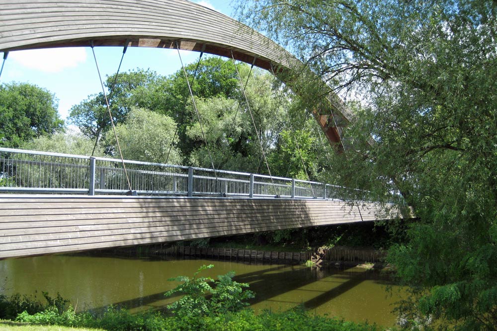Stadtspaziergang durch Frankfurt (Oder) zur Insel Ziegenwerder