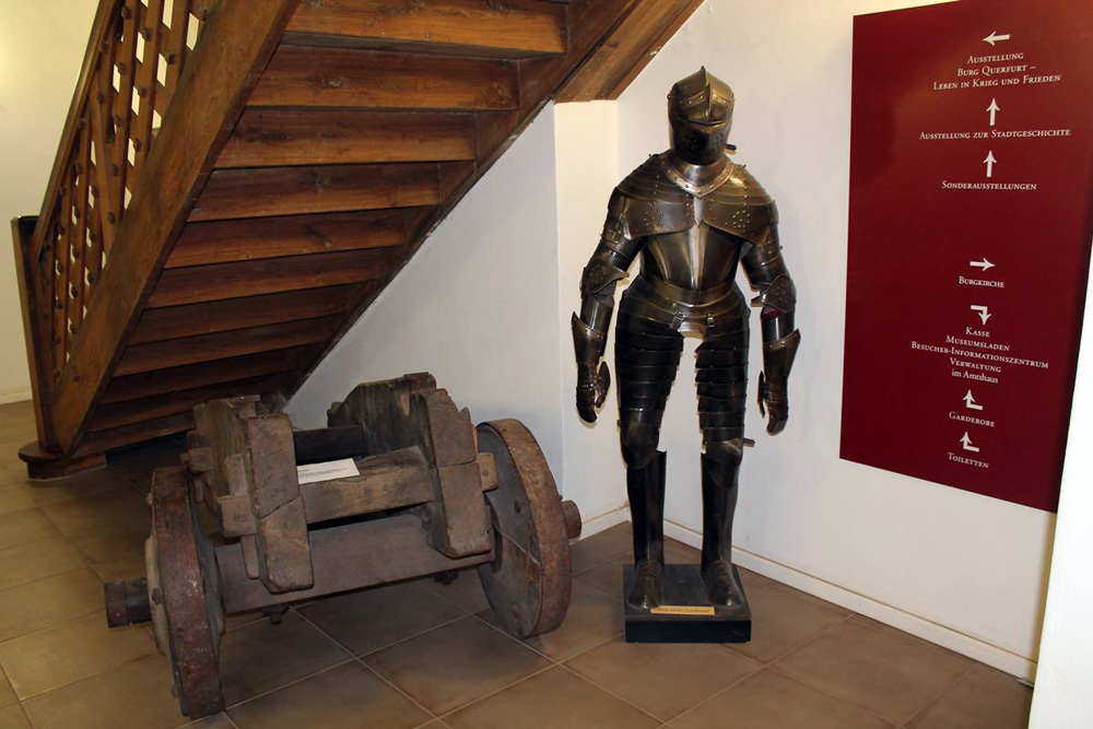 Ritter in Ausstellung im Burgmuseum der Burg Querfurt
