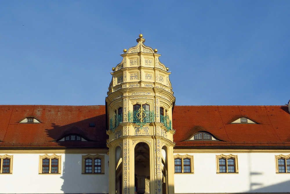 Schloss Hartenfels, Torgau, Wendelstein im Schloss der Wettiner