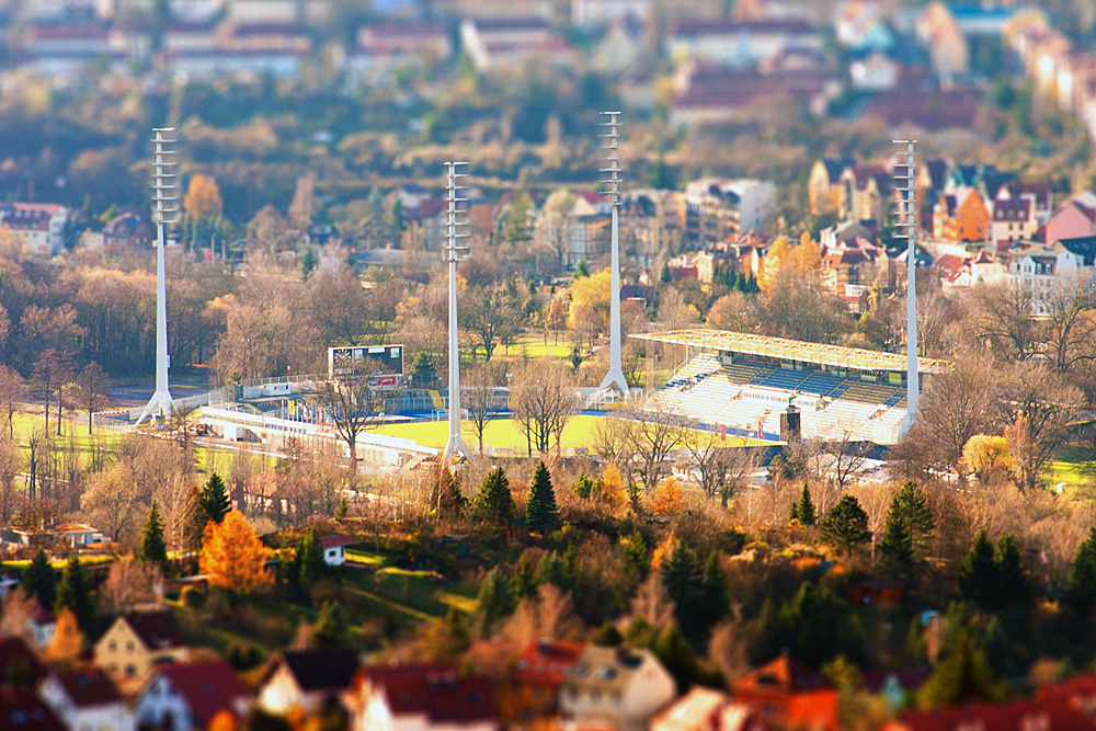Es liegt im Paradies – das Ernst-Abbe-Sportfeld des FC Carl Zeiss Jena