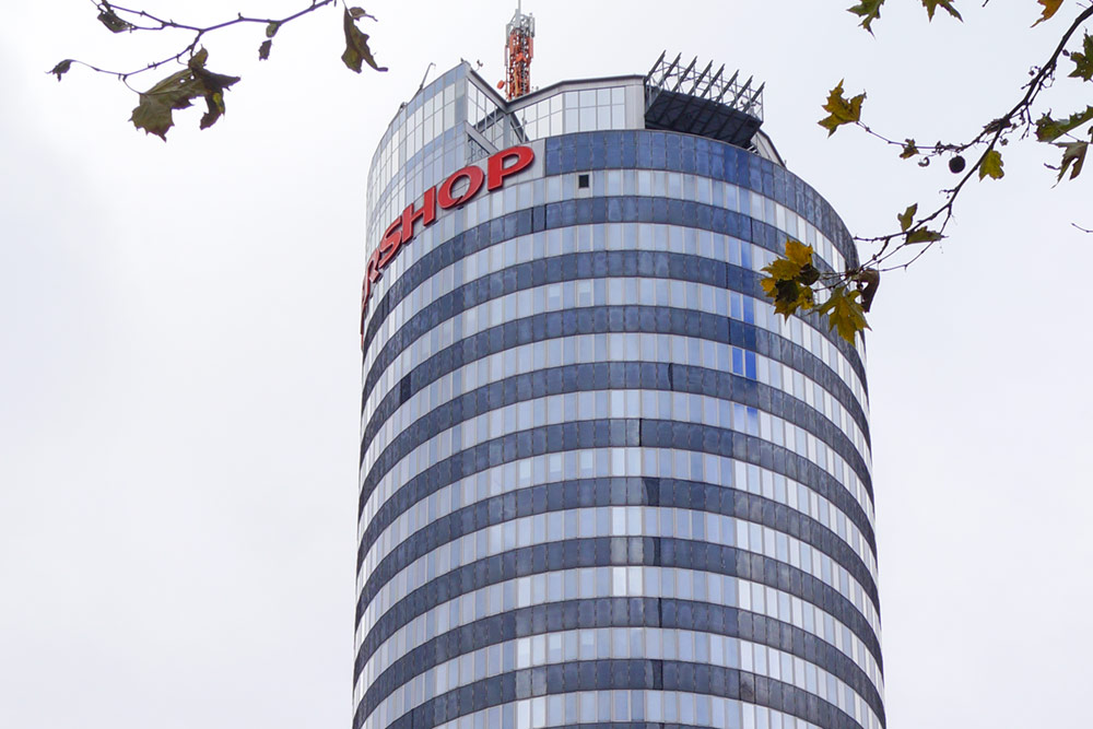 Der JenTower – modernes Jenaer Wahrzeichen. Eine Basketballgeschichte