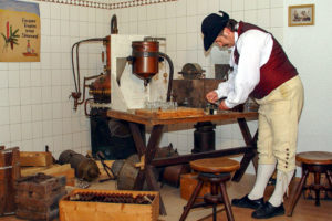 Historisches Laboratorium zur Olitätenherstellung