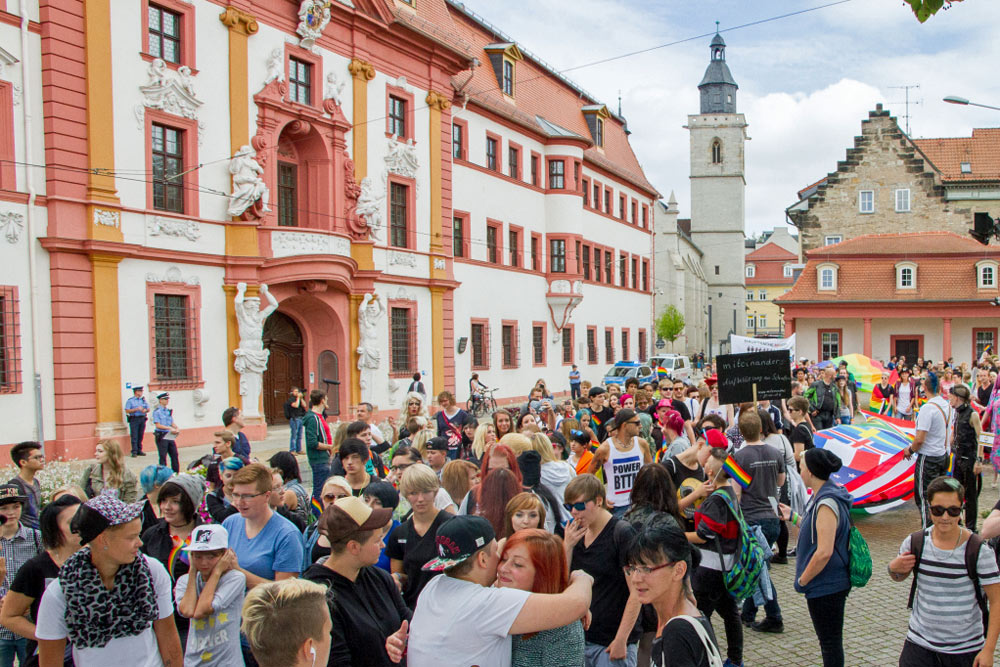 Tschüss Schubladendenken – der Christopher Street Day in Erfurt