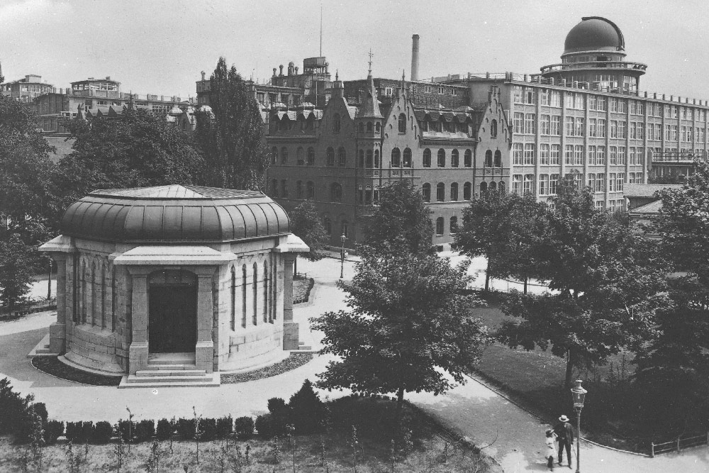 Zeiss-Hauptwerk, Volkshaus Jena und Abbe-Denkmal (1911)