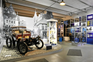 Museum Automobile Welt Eisenach in einer ehemaligen Werkhalle des Automobilwerkes